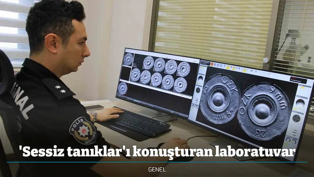 'Sessiz tanıklar'ı konuşturan laboratuvar