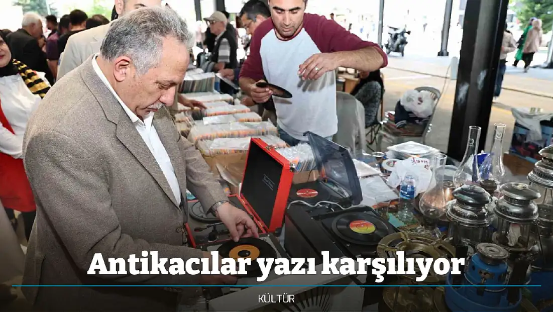 Antikacılar yazı karşılıyor