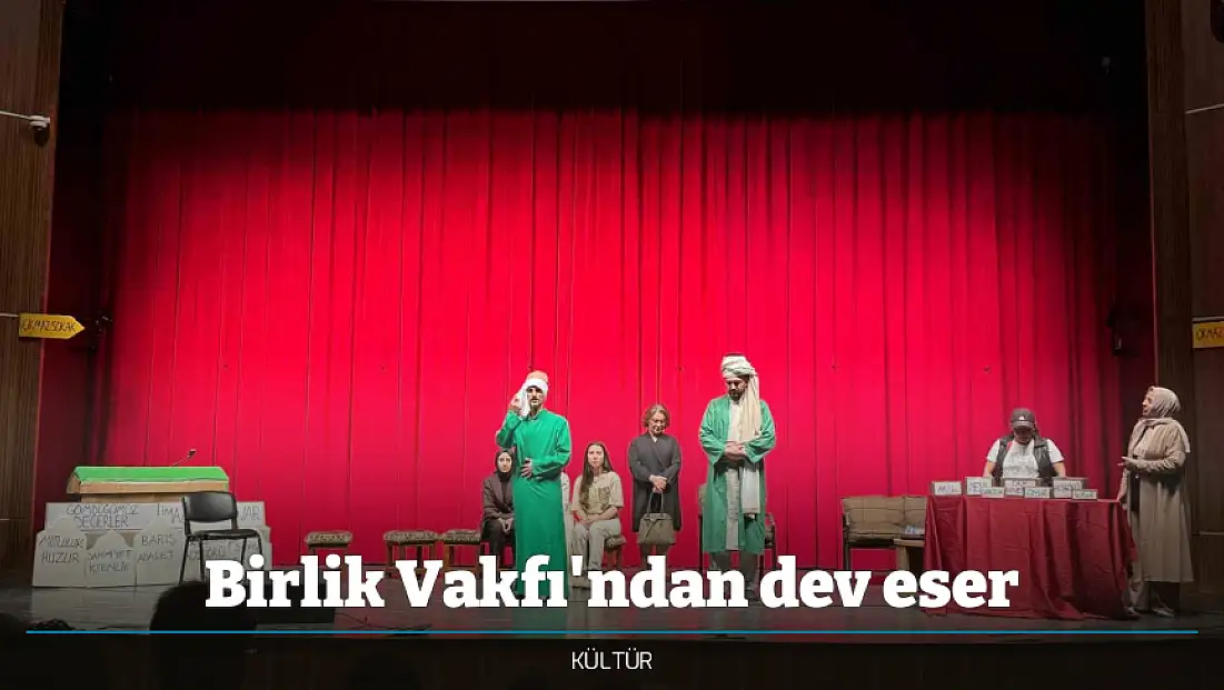 Birlik Vakfı'ndan dev eser