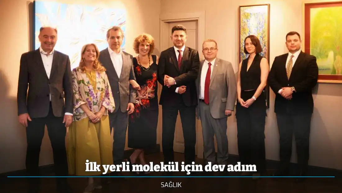 İlk yerli molekül için dev adım