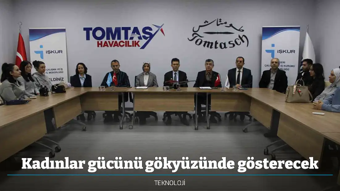 Kadınlar gücünü gökyüzünde gösterecek