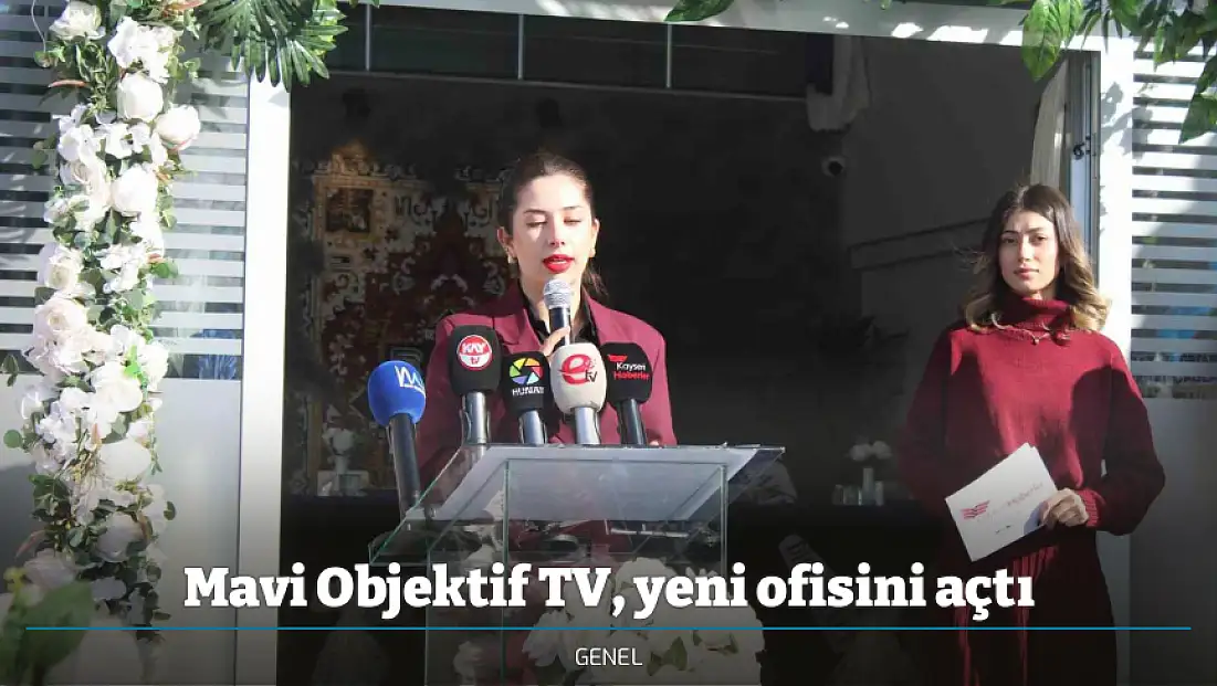 Mavi Objektif TV, yeni ofisini açtı