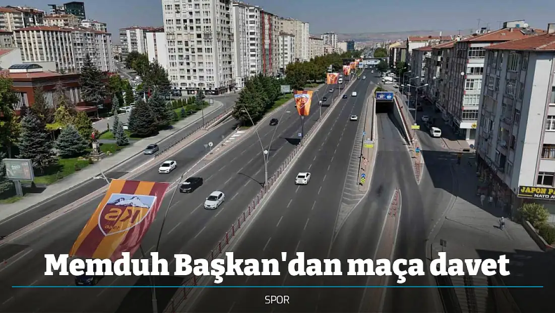 Memduh Başkan'dan maça davet
