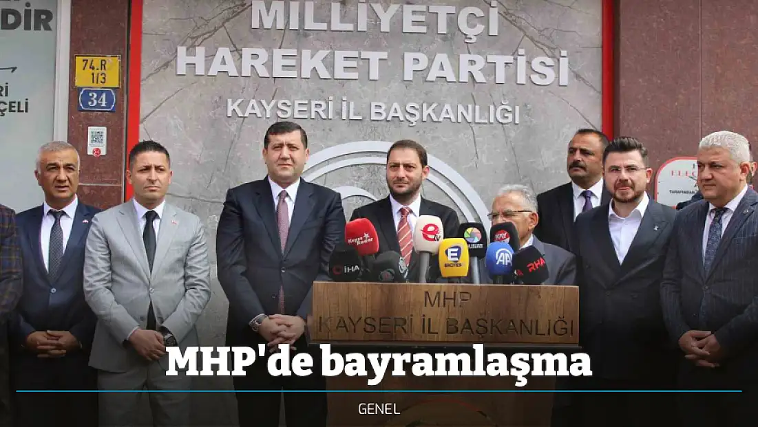 MHP'de bayramlaşma