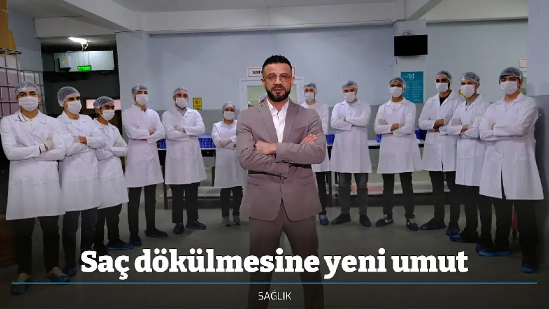 Saç dökülmesine yeni umut