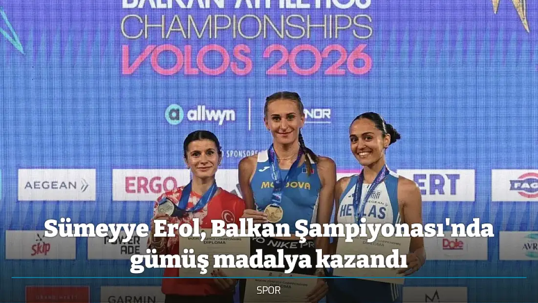 Sümeyye Erol, Balkan Şampiyonası'nda gümüş madalya kazandı