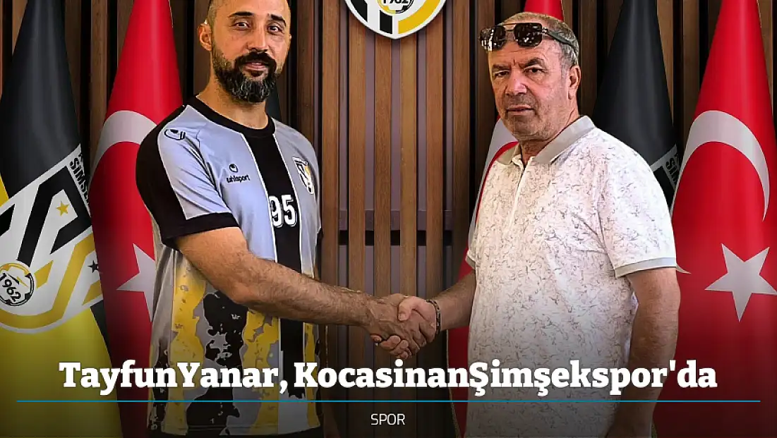 TayfunYanar, KocasinanŞimşekspor'da