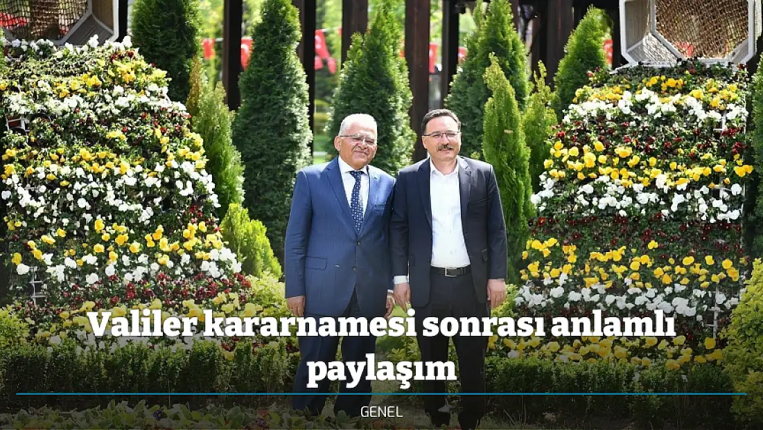 Valiler kararnamesi sonrası anlamlı paylaşım