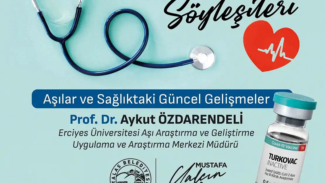 'Talas'ta Sağlık Var' söyleşileri sürüyor
