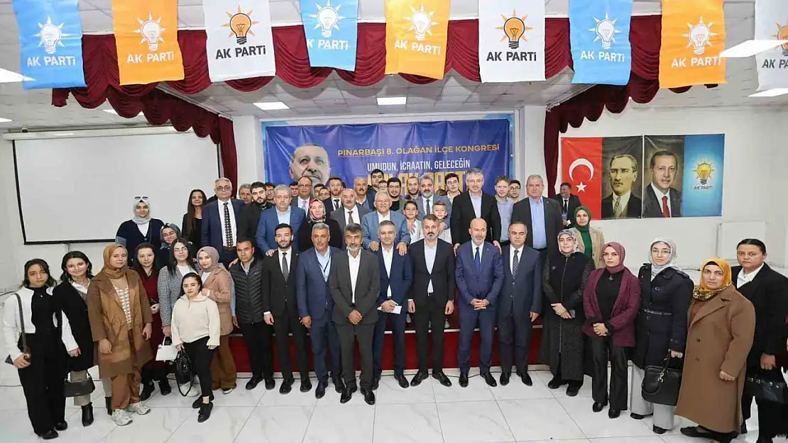 AK Parti Pınarbaşı İlçe Kongresi yapıldı