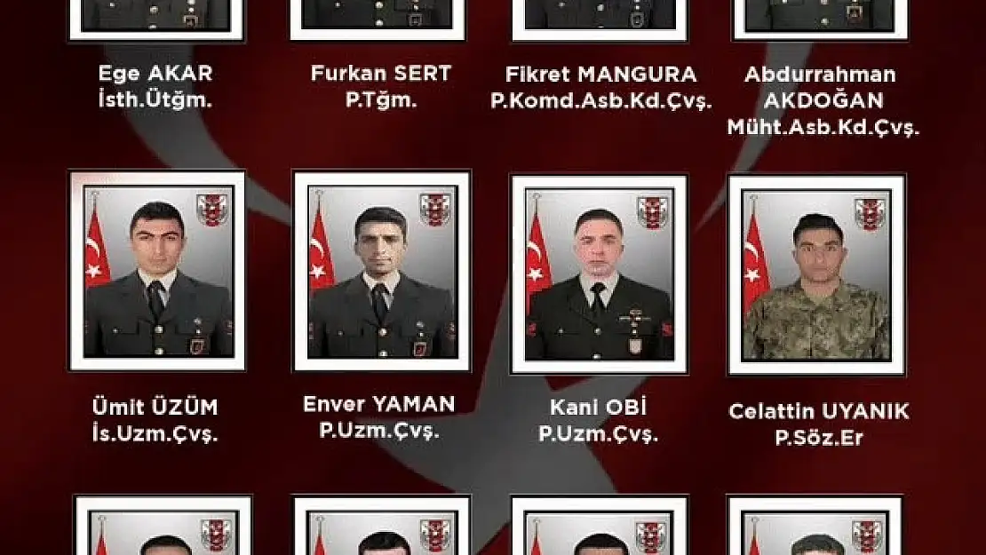 Akar'dan şehitler için başsağlığı mesajı
