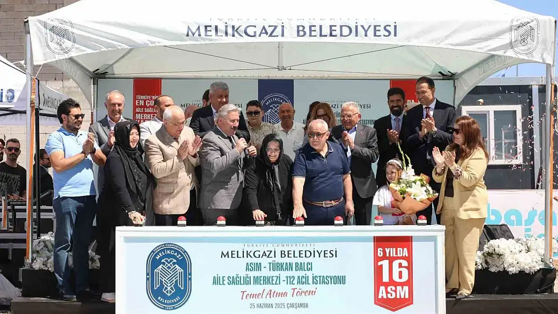 Asım - Türkan Balcı ASM ve 112 Acil İstasyonu'nun temeli atıldı