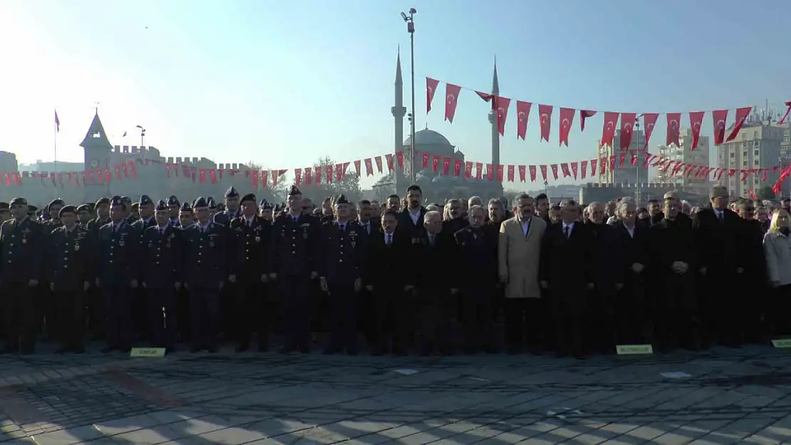 Atatürk'ün Kayseri'ye gelişinin 105. yılı kutlandı