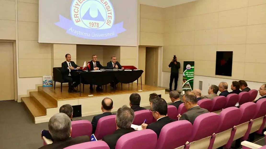 AÜB Üst Kurul Toplantısı ERÜ'de gerçekleştirildi