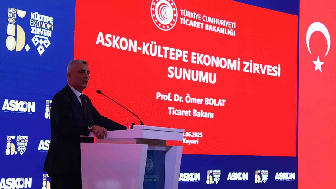 Bakan Bolat: 'Gayri safi yurtiçi hasılamız 2025 yılının ilk çeyreği itibariyle 1 trilyon 371 milyar dolara yükselerek tüm zamanların milli gelir rekorunu yenilemiştir'