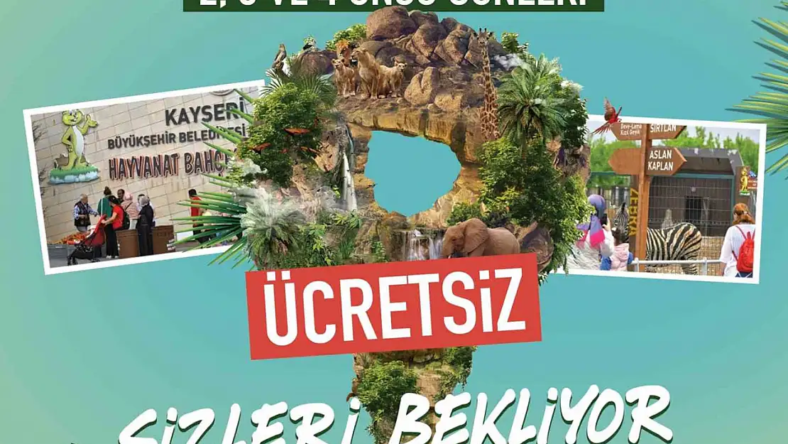 Başkan Büyükkılıç: 'Hayvanat bahçemiz Kurban Bayramı'nda ücretsiz olacak'