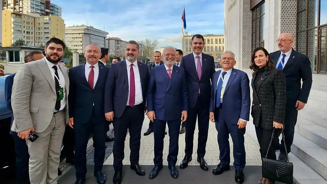 Başkan Büyükkılıç, Ankara'da Cumhurbaşkanı Erdoğan ile görüştü