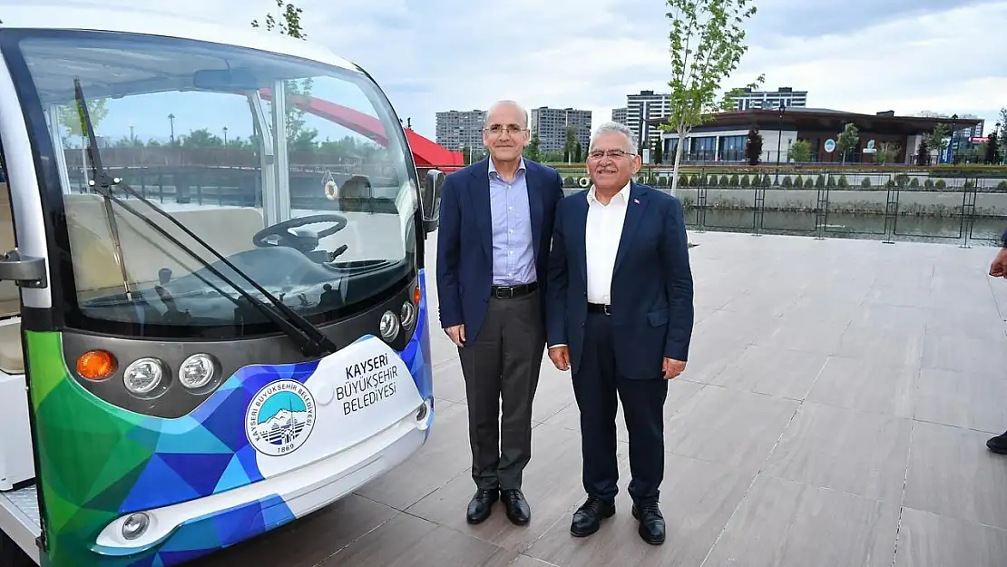 Başkan Büyükkılıç, Bakan Şimşek'e Mutfak Sanatları Merkezi'ni tanıttı