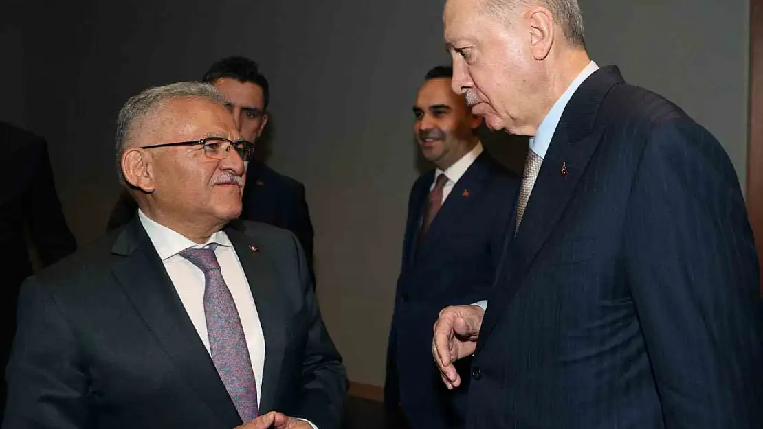 Başkan Büyükkılıç'ın eser ve hizmet belediyeciliğine Ankara'dan takdir ve teşekkür