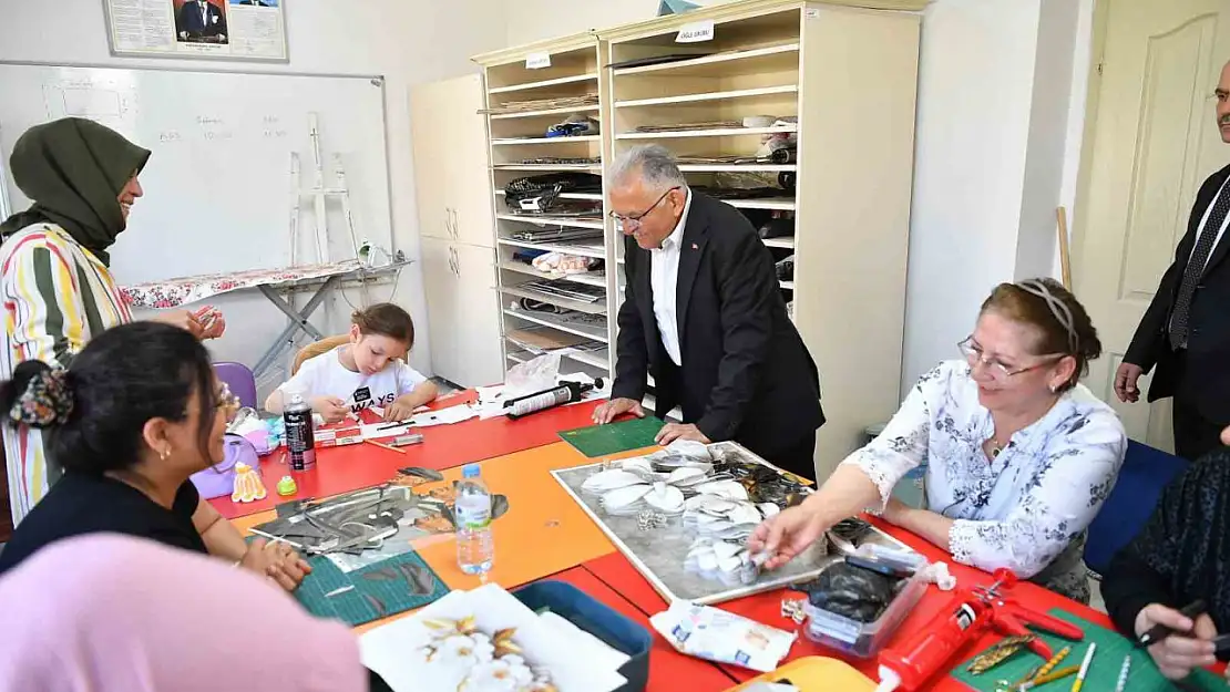 Başkan Büyükkılıç KAYMEK'in Sümer Tesisleri'ndeki faaliyetleri inceledi