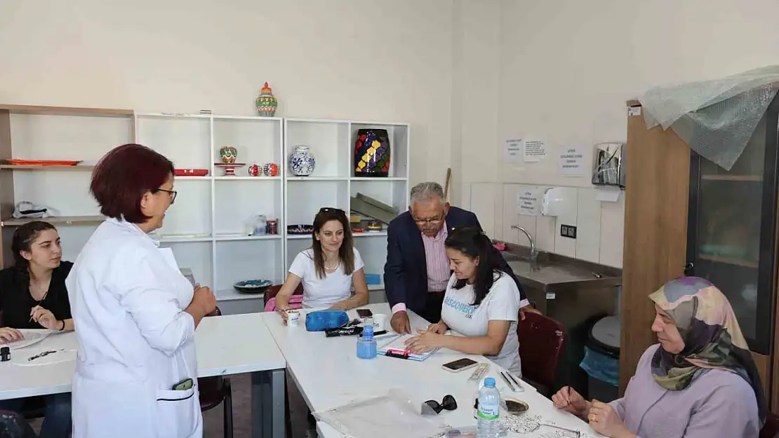 Başkan Büyükkılıç'tan büyükşehirin hizmet birimlerine ziyaret