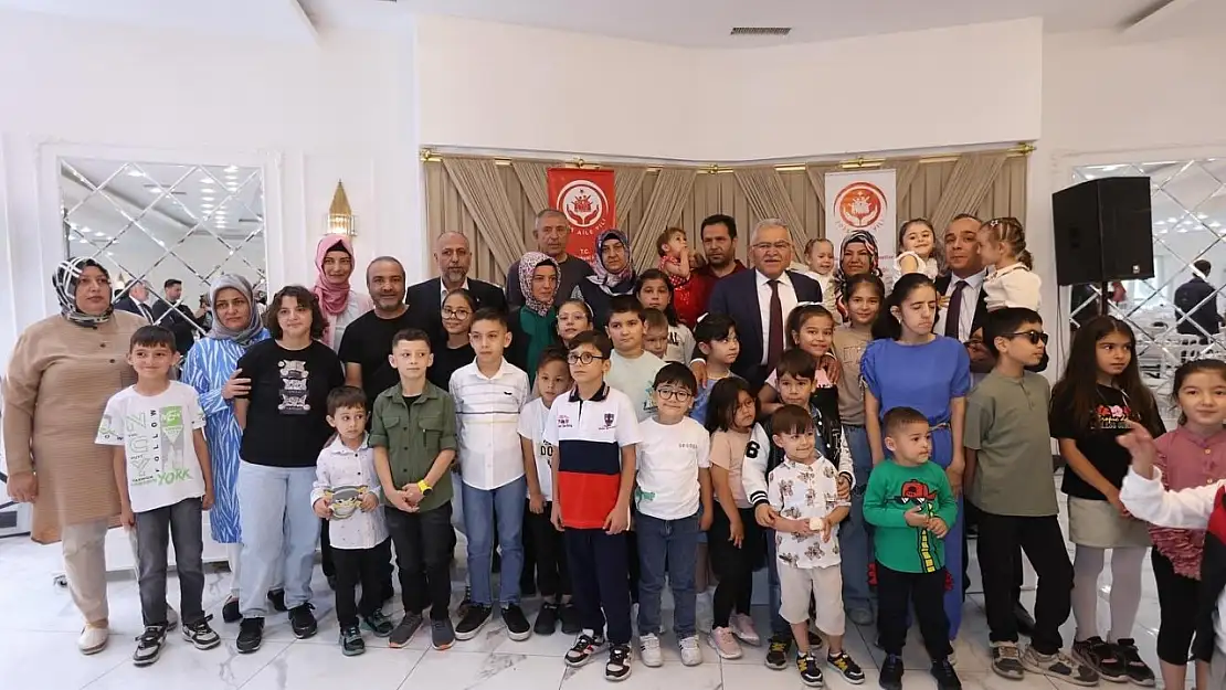 Başkan Büyükkılıç, yetim ve özel çocuklarla buluştu