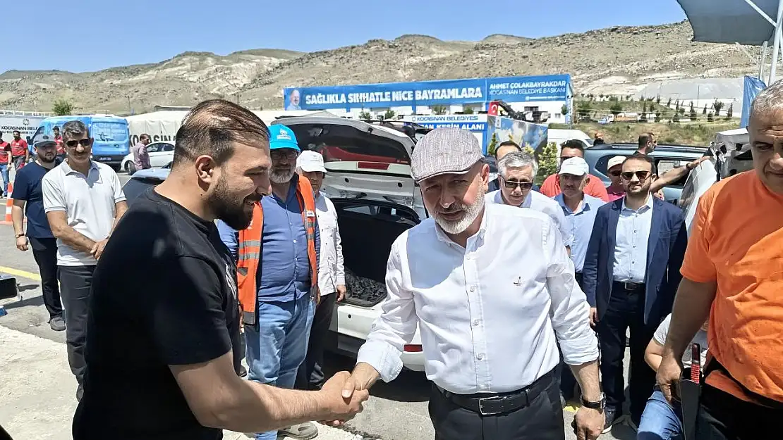 Başkan Çolakbayrakdar'dan Bülbülpınarı Kesim Yeri incelemesi