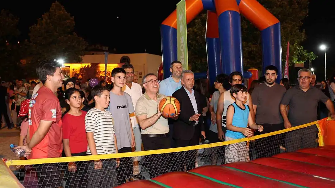 Başkan Özdoğan: 'Hacılar'da çocuklarımıza spor dolu bir yaz yaşatıyoruz'