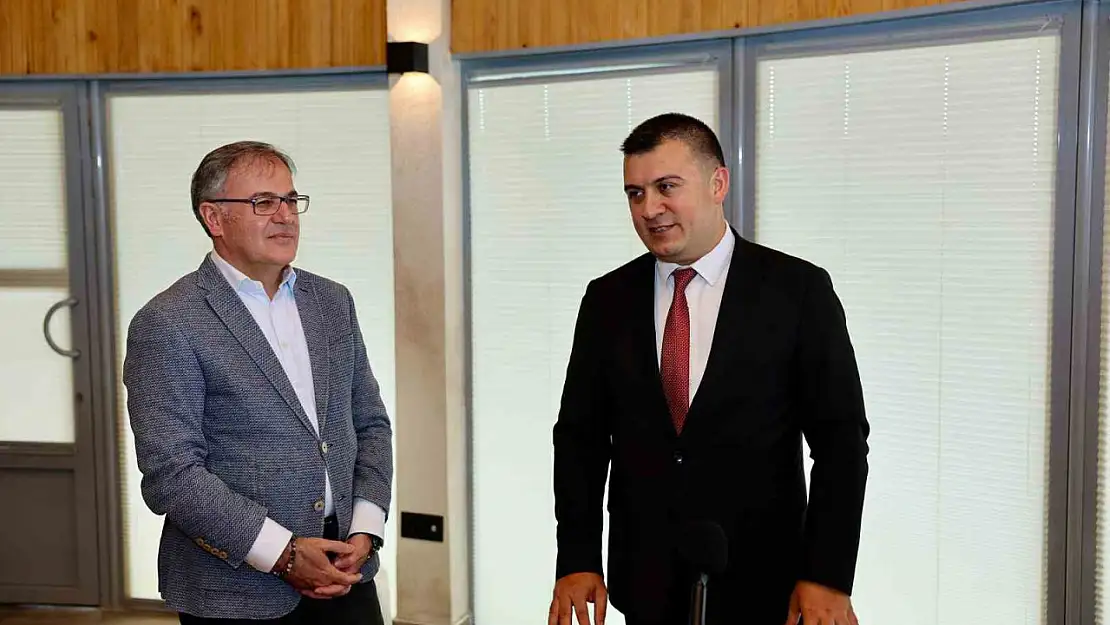 Başkan Özdoğan'dan Kaymakam Dertlioğlu'na veda ve teşekkür