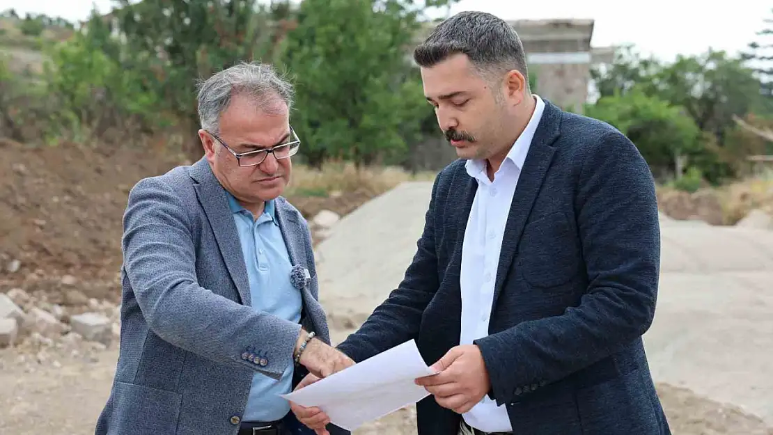Başkan Özdoğan'dan Kayseri Caddesi'nde inceleme
