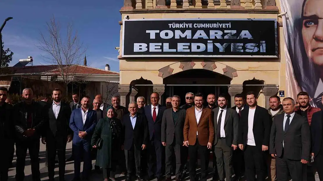 Büyükkılıç ve Okandan'dan Tomarza ziyareti