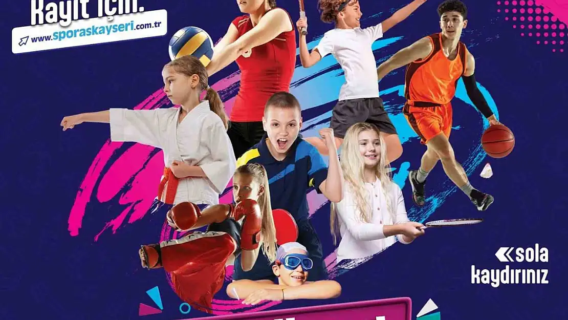 Büyükşehir'de yaz spor okulları kayıtları başladı