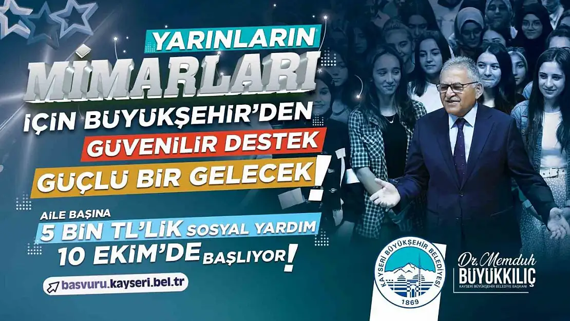 Büyükşehir'in 5 bin TL'lik sosyal yardım başvuruları başlıyor