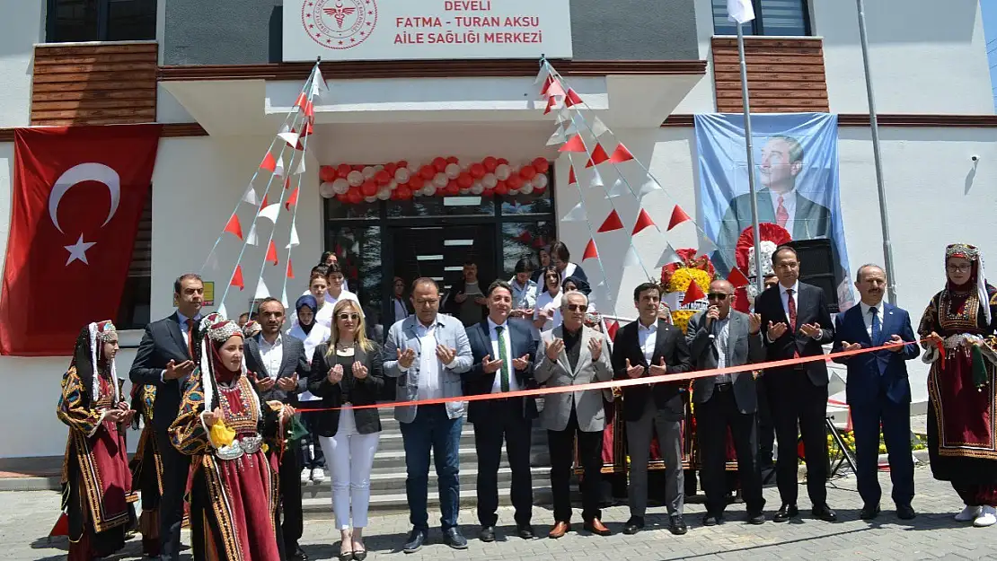 Develi Fatma Turan Aksu Aile Sağlık Merkezi açıldı