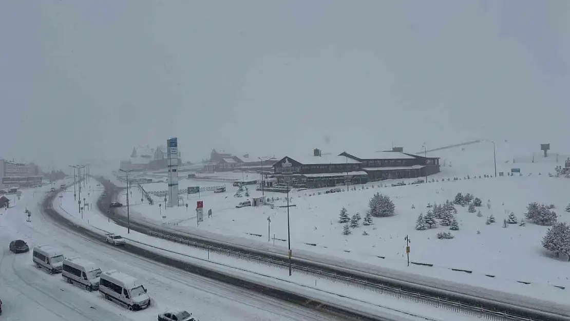 Erciyes'te kar kalınlığı 80 santimi buldu