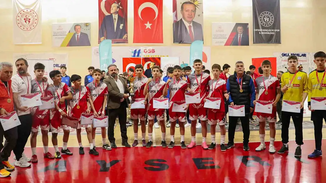 Futsal Yıldız Erkekler Türkiye İl Birinciliği sona erdi