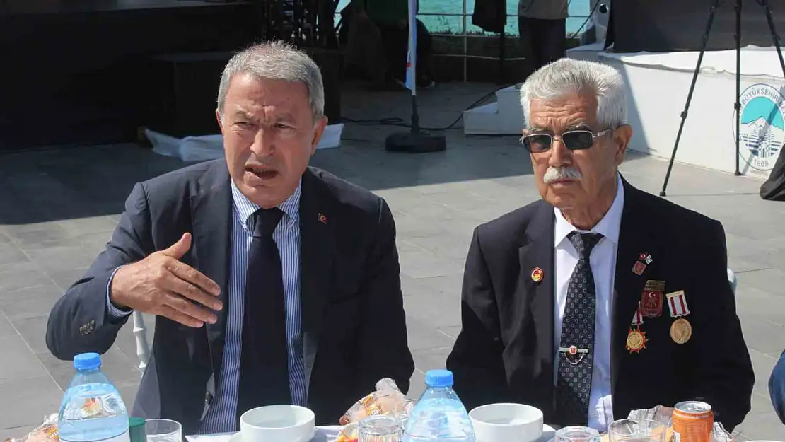 Hulusi Akar'dan önemli açıklamalar