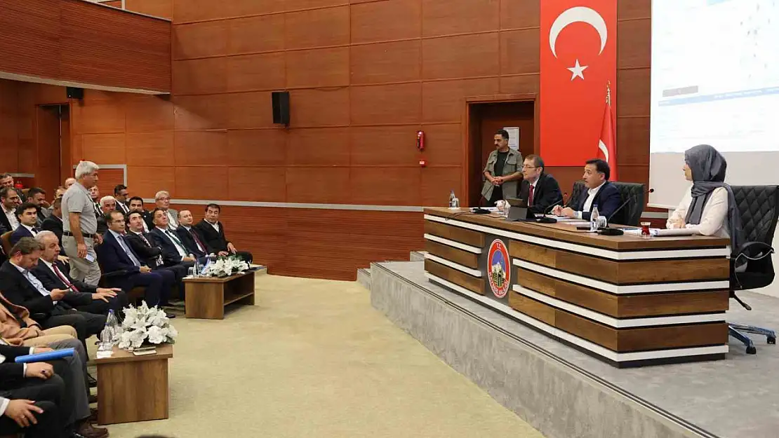 İl Koordinasyon Kurulu Vali Çiçek Başkanlığında toplandı