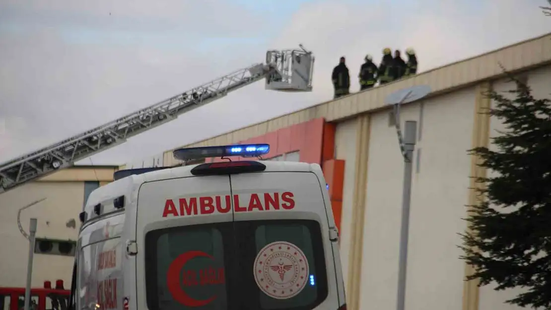 İşyerinde çıkan yangın söndürüldü