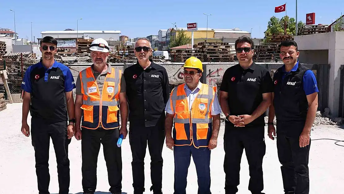 Kayseri Büyükşehir ve AFAD'dan afetlere hazırlıkta saha eğitimleri