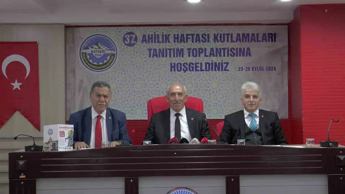 Kayseri'de Ahilik heyecanı