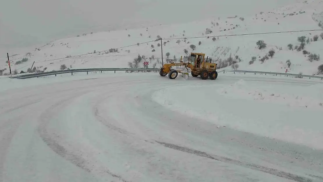 Kayseri'de kapalı yol kalmadı