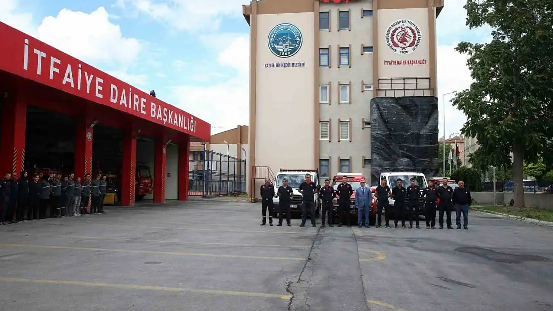 Kayseri İtfaiyesi, bir ayda 567 olaya müdahale etti