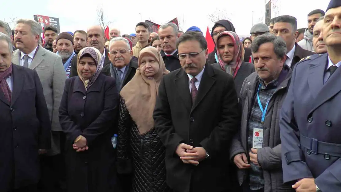 Kayseri şehitleri 8'inci yılında anıldı