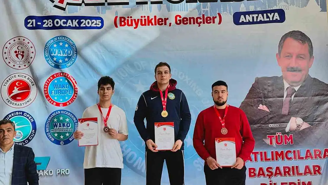 Kayseri Spor A.Ş., Antalya'dan 6 madalya ile döndü