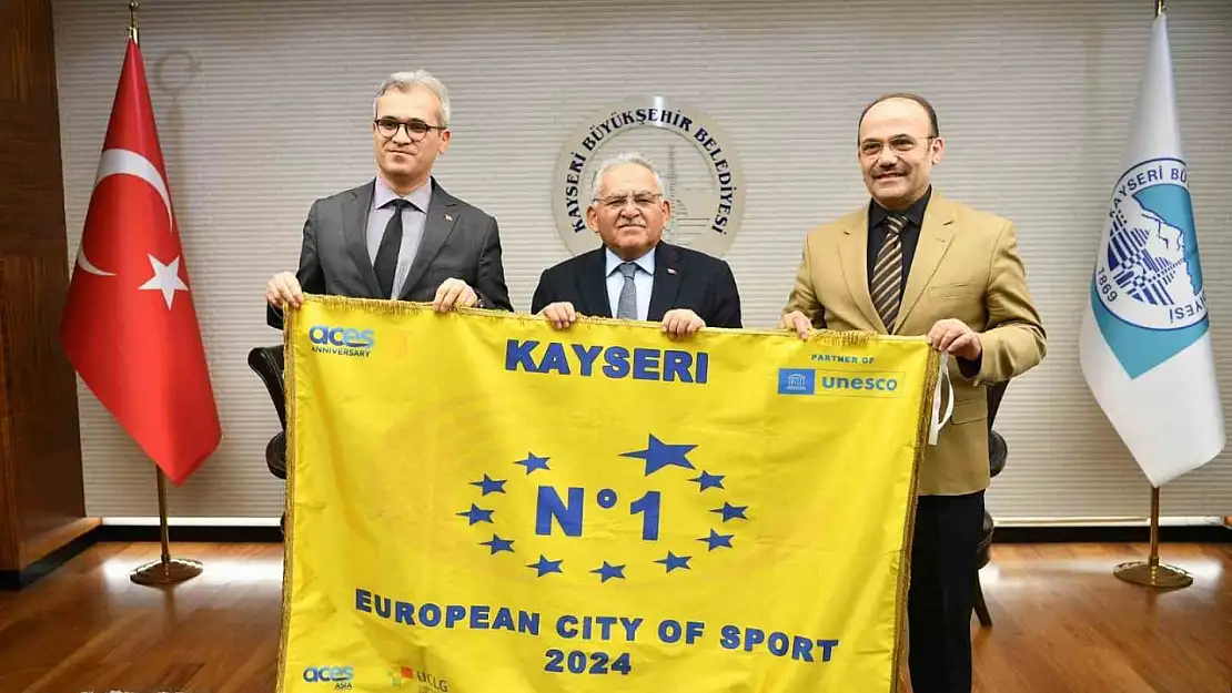 Kayseri sporda Avrupa'ya örnek oldu