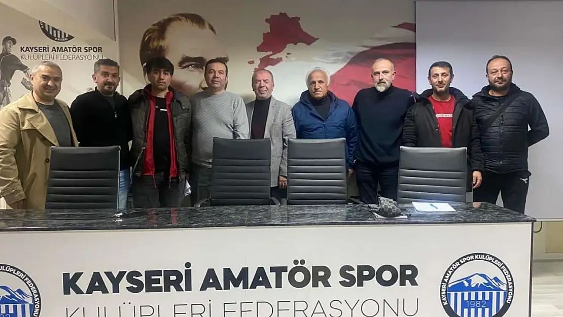 Kayseri U-15 Futbol Ligi fikstürü çekildi