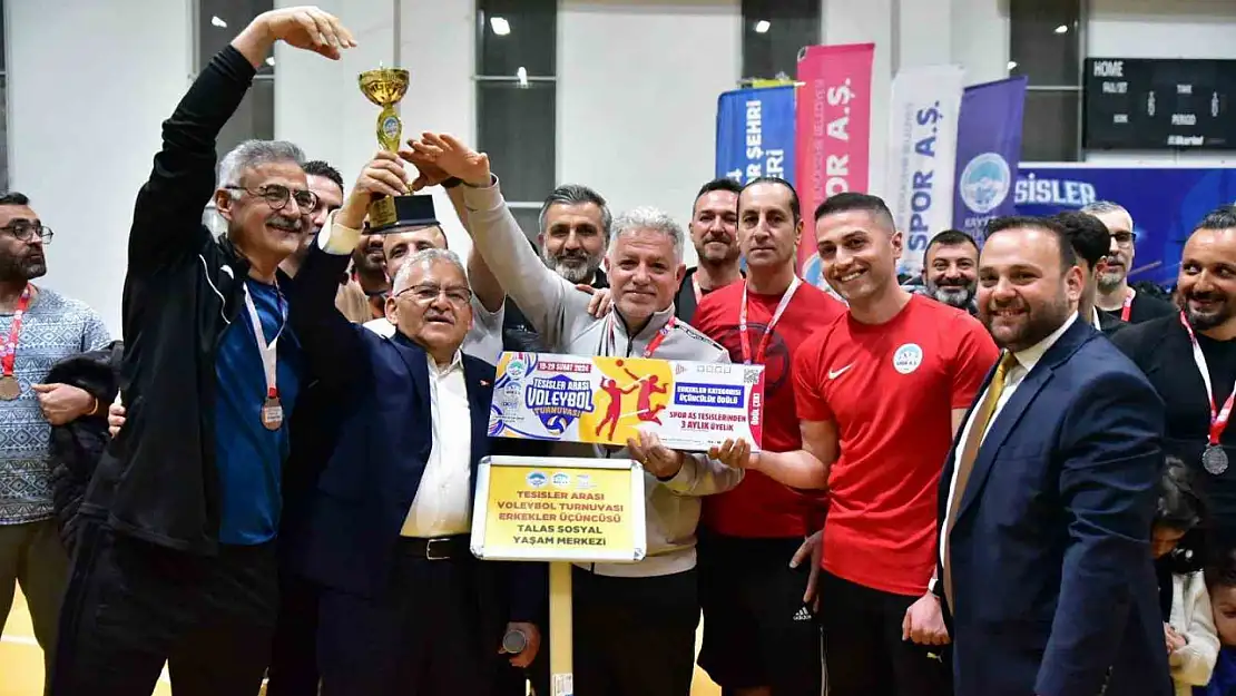 Kayseri, yılın en iyi Avrupa spor şehri seçilerek 'altın bayrak' kazandı