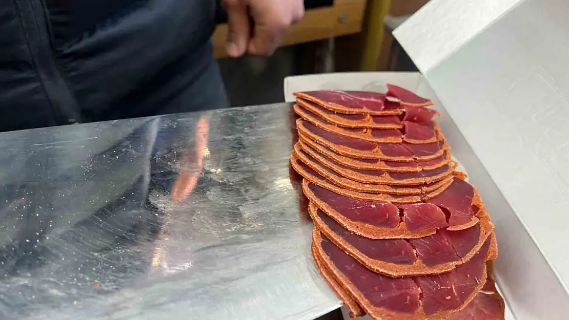 Kayserili pastırmacılar Çankırı'nın kendilerine rakip olmasını değerlendirdi