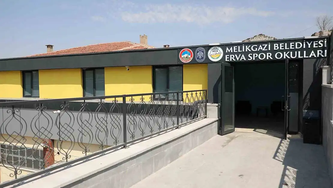 Melikgazi Belediyesi ERVA Spor Okulu açılıyor